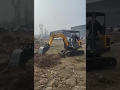 Low fuel consumption 1.8 t 2t mini excavator machine