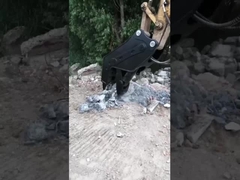 12-18 Tons Excavator  Hydraulic Pulverizer For EX130 PC120 ZX130 SK120 CX130 CX160 JS140