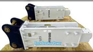 Excavator Rock Breaker 140 Bar Power