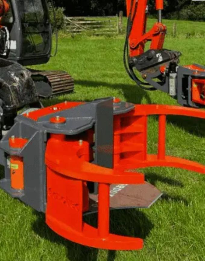 Terminator Tree Saw Excavator Tree Terminator Rotating Tree Shear For JCB HYUNDAI Kobelco ...